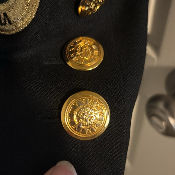 Vintage Escada Rare Collectible Clocks Blazer Jacket - Picture 7 of 15